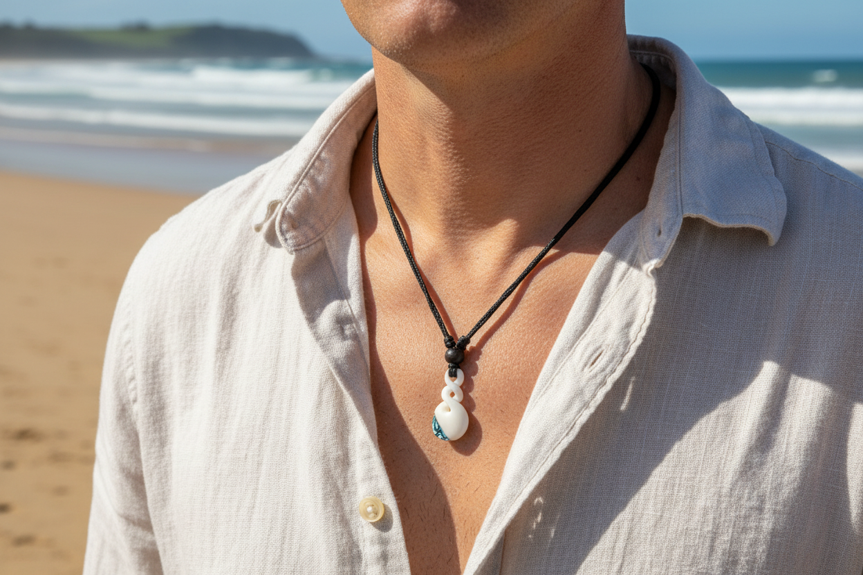 Inlaid Paua Twist