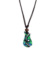 Paua Shell Hei Matau
